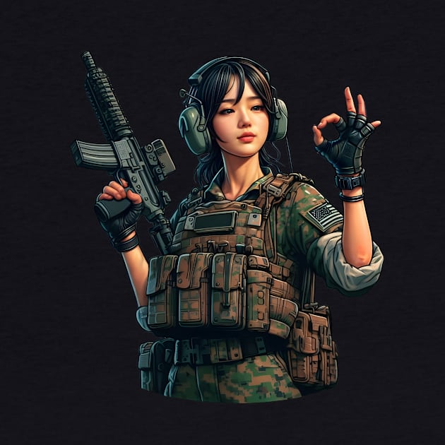 Tactical Girl by Rawlifegraphic